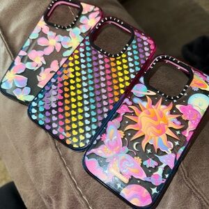 Casetify case bundle, 3 for 55 barely used